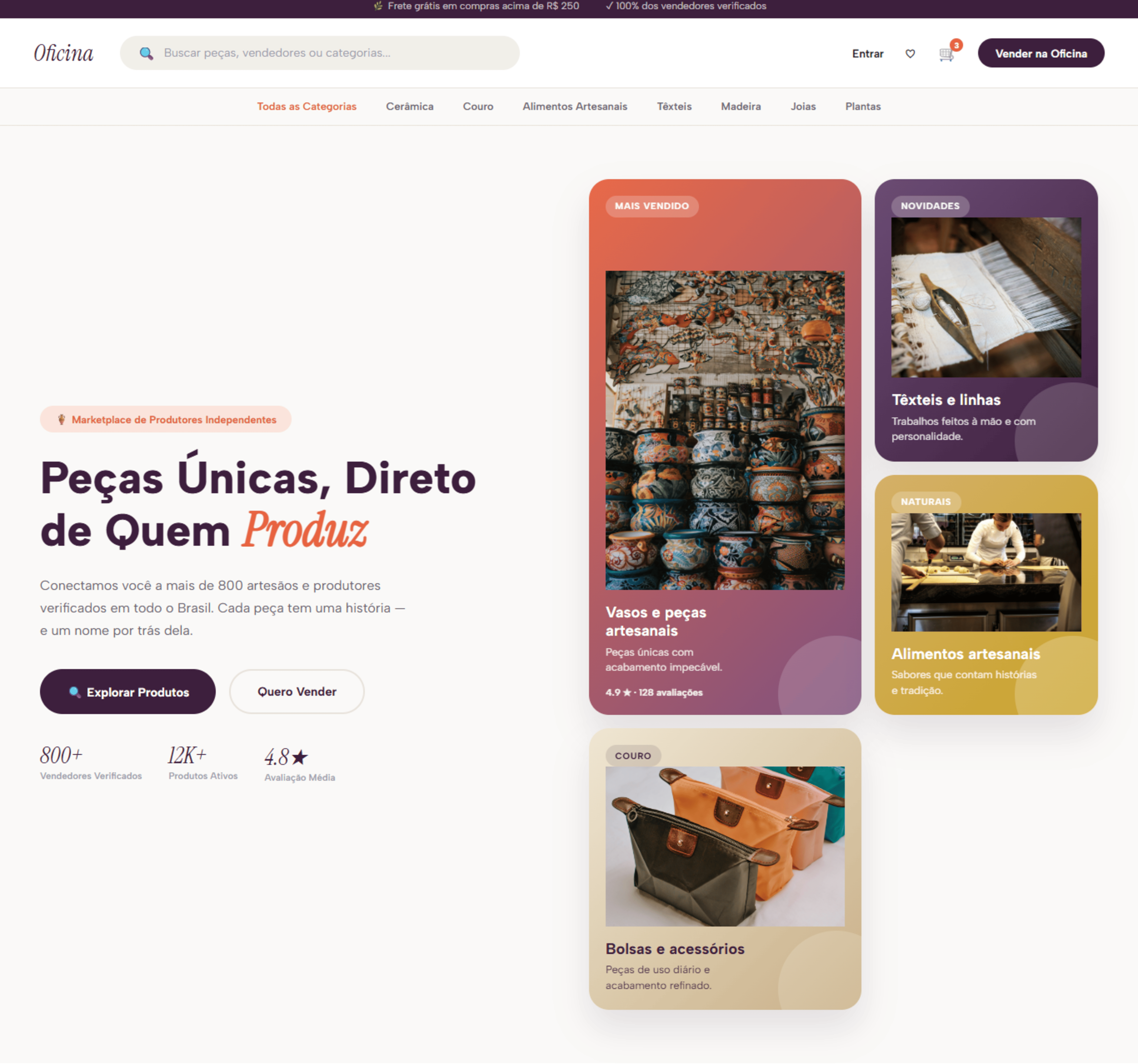 Projeto Detalhado — Marketplace de E-commerce de Nicho